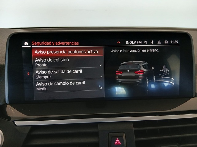 BMW X3 xDrive20d color Negro. Año 2021. 140KW(190CV). Híbrido Electro/Diesel. En concesionario ALBAMOCION CIUDAD REAL de Ciudad Real