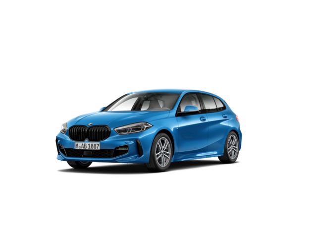 BMW Serie 1 118d color Azul. Año 2021. 110KW(150CV). Diésel. En concesionario ALBAMOCION CIUDAD REAL  de Ciudad Real