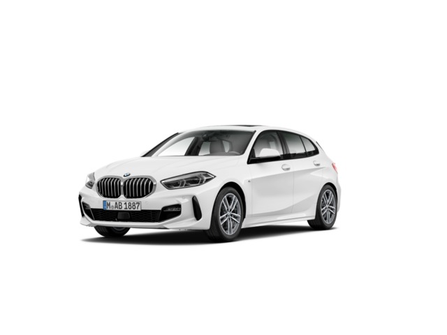 BMW Serie 1 118d color Blanco. Año 2021. 110KW(150CV). Diésel. En concesionario BYmyCAR Madrid - Alcalá de Madrid