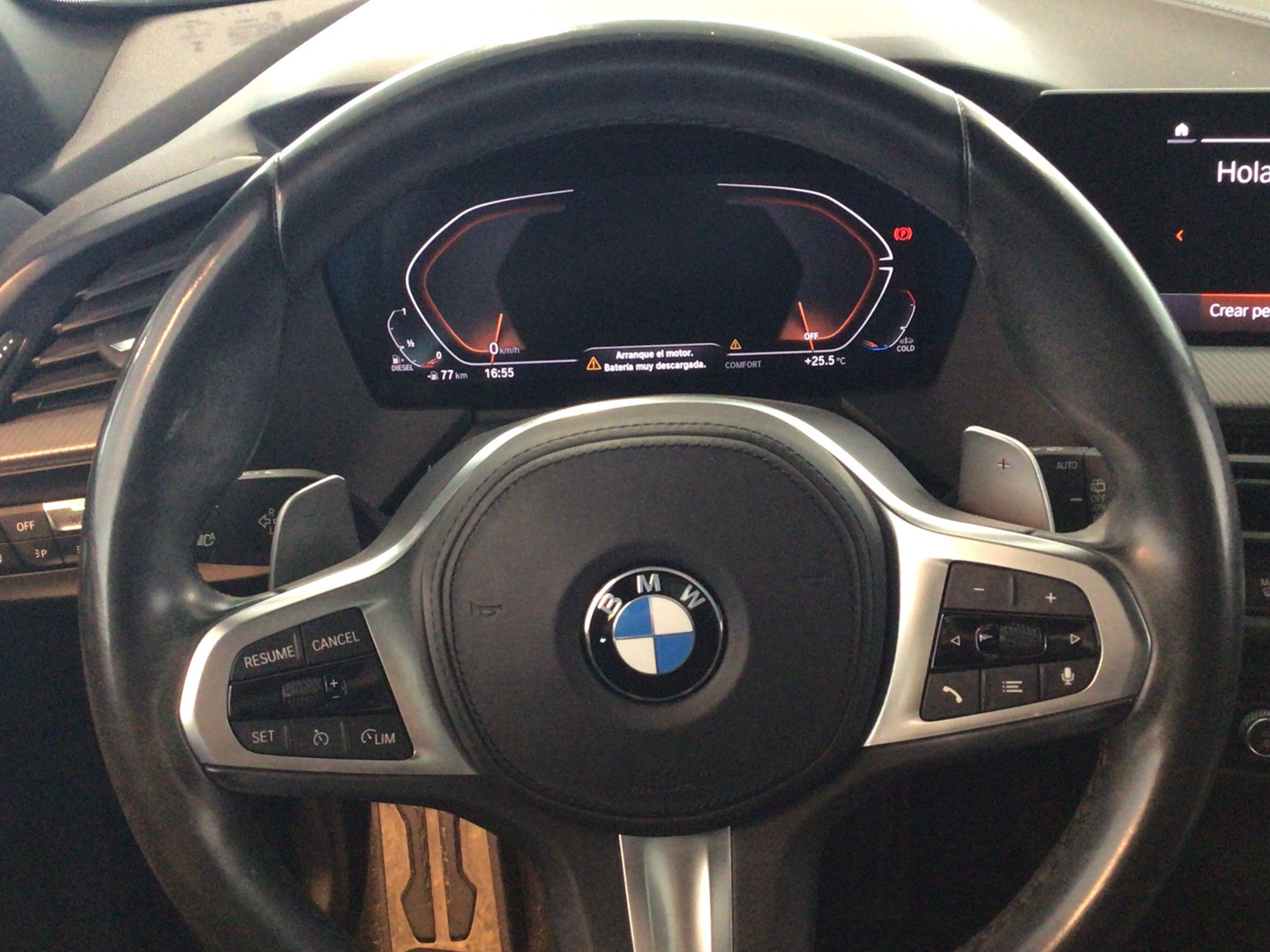 BMW Serie 1 118d color Blanco. Año 2021. 110KW(150CV). Diésel. En concesionario BYmyCAR Madrid - Alcalá de Madrid