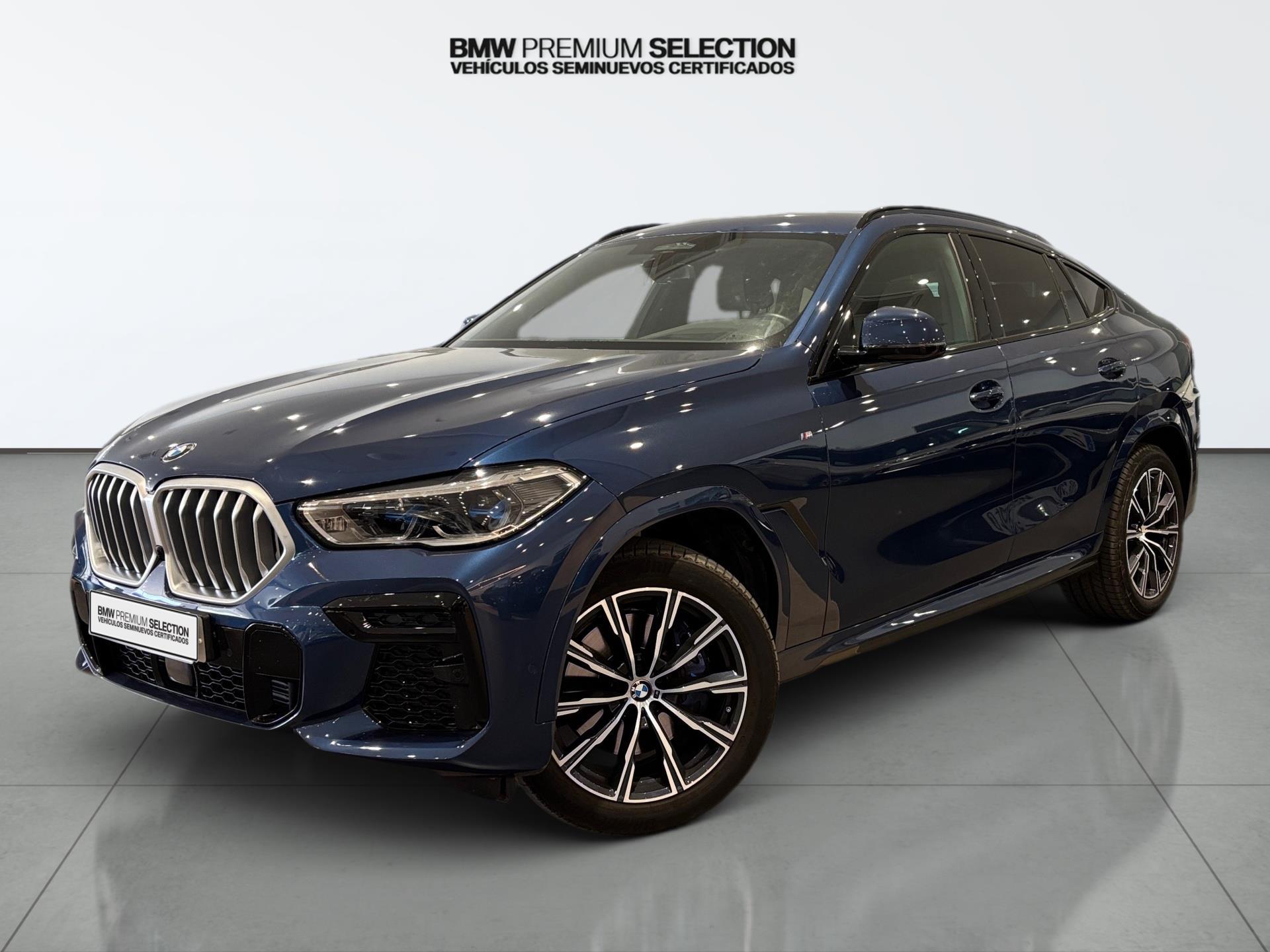 BMW X6 xDrive40i color Azul. Año 2023. 250KW(340CV). Gasolina. En concesionario Automotor Costa, S.L.U. de Almería