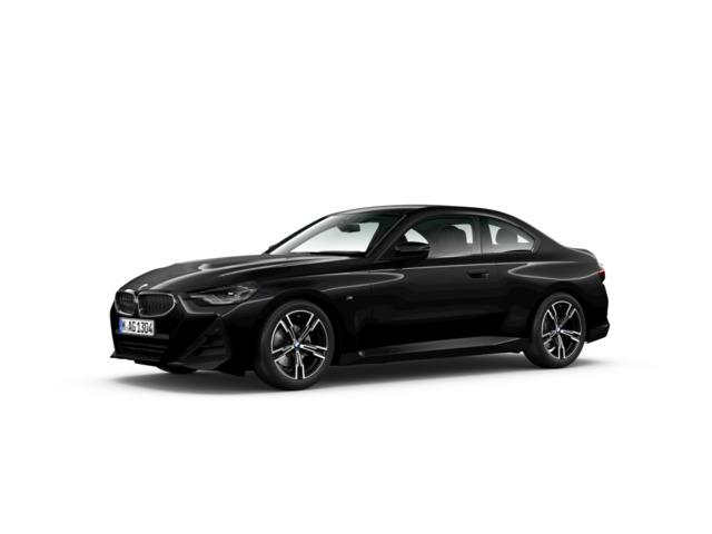 BMW Serie 2 218i Coupe color Negro. Año 2024. 115KW(156CV). Gasolina. En concesionario BMW Marcos Automoción de Valencia