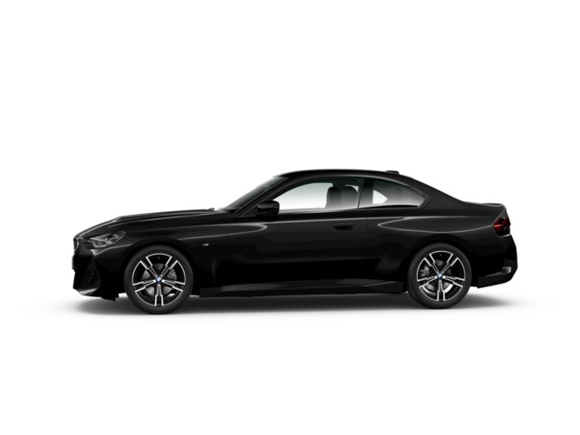 BMW Serie 2 218i Coupe color Negro. Año 2024. 115KW(156CV). Gasolina. En concesionario BMW Marcos Automoción de Valencia