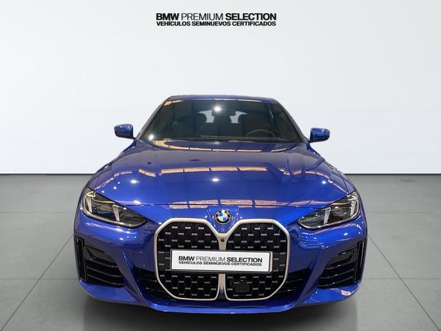 BMW Serie 4 420d Gran Coupe color Azul. Año 2025. 140KW(190CV). Híbrido Electro/Diesel. En concesionario Automotor Costa, S.L.U. de Almería