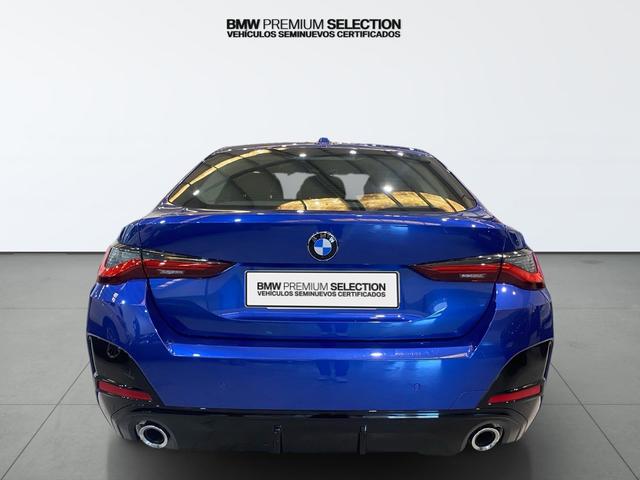 BMW Serie 4 420d Gran Coupe color Azul. Año 2025. 140KW(190CV). Híbrido Electro/Diesel. En concesionario Automotor Costa, S.L.U. de Almería