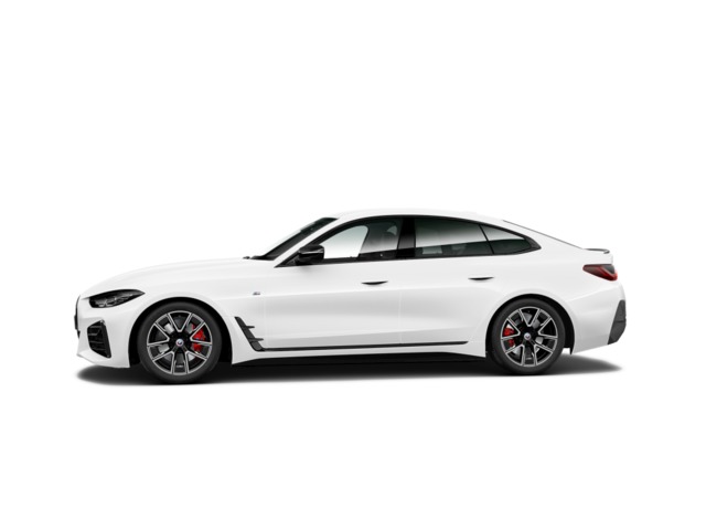 BMW Serie 4 420d Gran Coupe color Blanco. Año 2023. 140KW(190CV). Diésel. En concesionario Augusta Aragon S.A. de Zaragoza