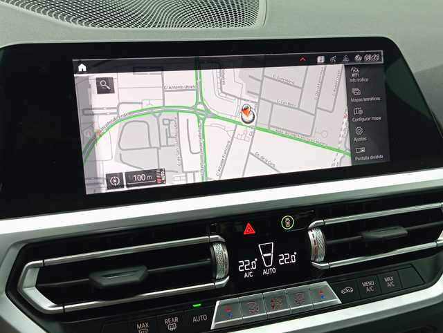 BMW Serie 4 420d Gran Coupe color Blanco. Año 2023. 140KW(190CV). Diésel. En concesionario Augusta Aragon S.A. de Zaragoza