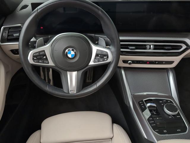 BMW Serie 4 420d Cabrio color Negro. Año 2024. 140KW(190CV). Híbrido Electro/Diesel. En concesionario Automotor Premium Marbella - Málaga de Málaga