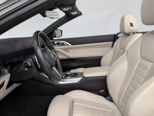 BMW Serie 4 420d Cabrio color Negro. Año 2024. 140KW(190CV). Híbrido Electro/Diesel. En concesionario Automotor Premium Marbella - Málaga de Málaga