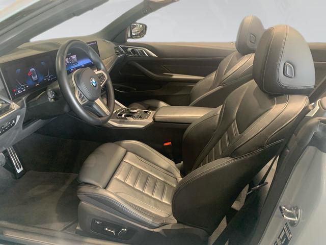 BMW Serie 4 420d Cabrio color Gris. Año 2024. 140KW(190CV). Diésel. En concesionario Automotor Premium Viso - Málaga de Málaga