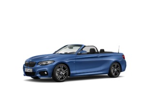 Fotos de BMW Serie 2 220i Cabrio color Azul. Año 2021. 135KW(184CV). Gasolina. En concesionario Grünblau Motor (Bmw y Mini) de Cantabria