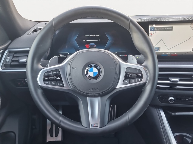 BMW Serie 4 420d Gran Coupe color Negro. Año 2024. 140KW(190CV). Diésel. En concesionario FINESTRAT Automoviles Fersan, S.A. de Alicante