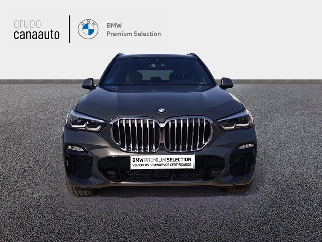 BMW X5 xDrive45e color Gris. Año 2021. 290KW(394CV). Híbrido Electro/Gasolina. En concesionario TACO de Sta. C. Tenerife