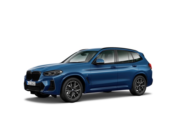 BMW X3 xDrive20d color Azul. Año 2023. 140KW(190CV). Diésel. En concesionario BYmyCAR Madrid - Alcalá de Madrid
