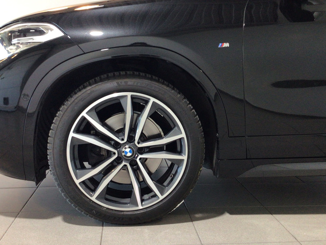 BMW X2 xDrive20d color Negro. Año 2021. 140KW(190CV). Diésel. En concesionario BYmyCAR Madrid - Alcalá de Madrid