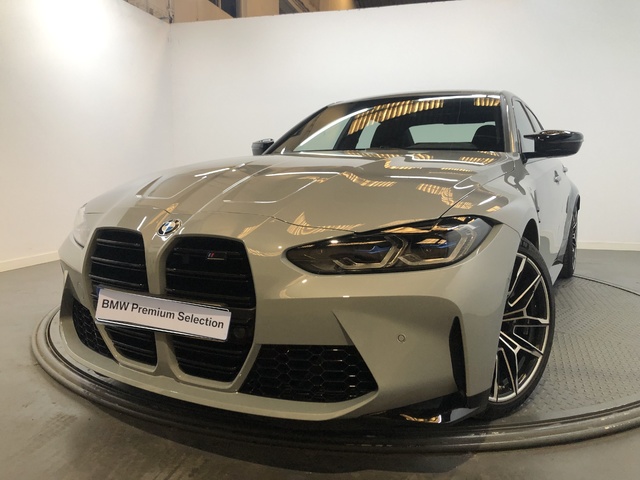 BMW M M3 Berlina Competition color Gris. Año 2021. 375KW(510CV). Gasolina. En concesionario Proa Premium Palma de Illes Balears