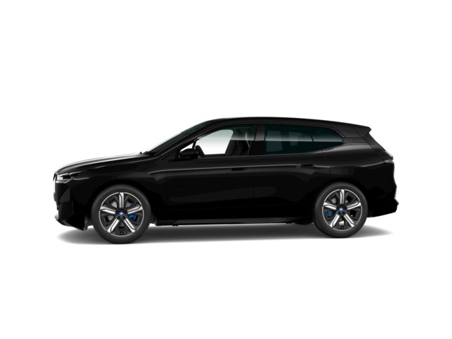 BMW iX xDrive50 color Negro. Año 2024. 385KW(523CV). Eléctrico. En concesionario Movilnorte El Carralero de Madrid
