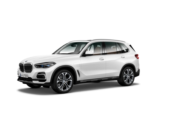 BMW X5 xDrive45e color Blanco. Año 2019. 290KW(394CV). Híbrido Electro/Gasolina. En concesionario Hispamovil Elche de Alicante