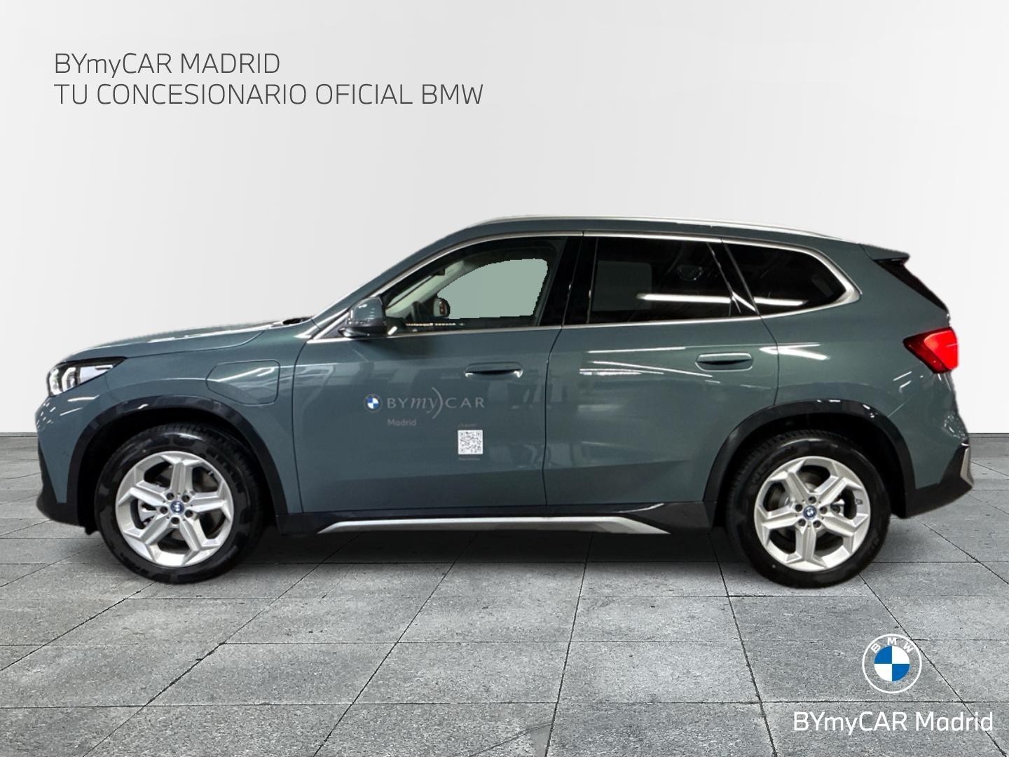 BMW X1 xDrive25e color Verde. Año 2025. 180KW(245CV). Híbrido Electro/Gasolina. En concesionario BYmyCAR Madrid - Algete de Madrid