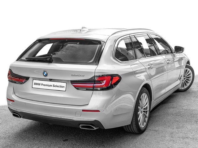 BMW Serie 5 520d Touring color Blanco. Año 2021. 140KW(190CV). Diésel. En concesionario Caetano Cuzco Raimundo Fernandez Villaverde, 45 de Madrid