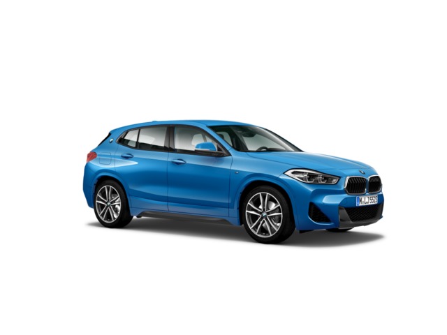 BMW X2 sDrive18d color Azul. Año 2021. 110KW(150CV). Diésel. En concesionario Momentum S.A. de Madrid