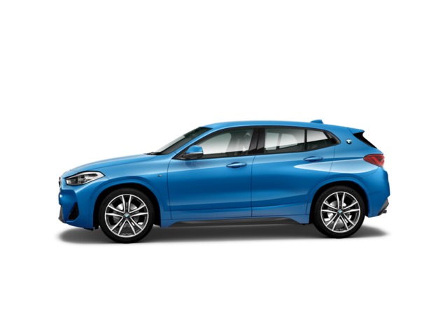 BMW X2 sDrive18d color Azul. Año 2021. 110KW(150CV). Diésel. En concesionario Momentum S.A. de Madrid