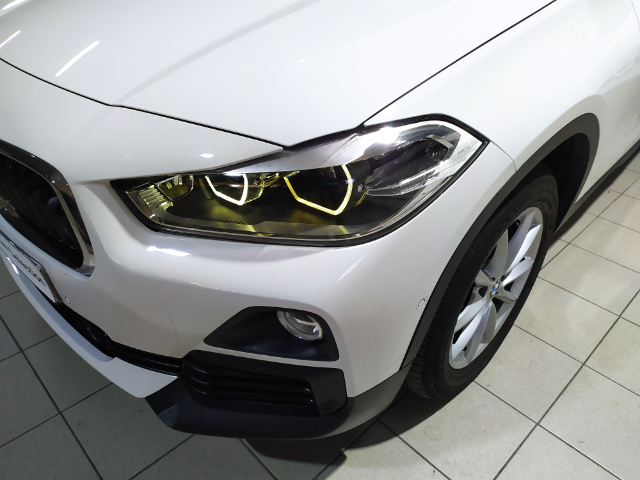 BMW X2 sDrive18d color Blanco. Año 2019. 110KW(150CV). Diésel. En concesionario Hispamovil, Orihuela de Alicante
