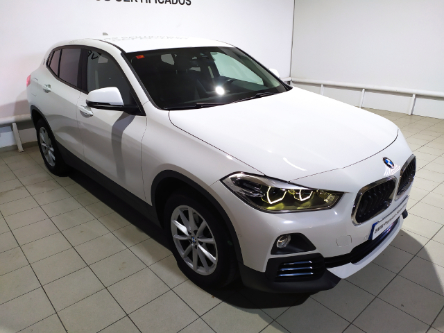 BMW X2 sDrive18d color Blanco. Año 2019. 110KW(150CV). Diésel. En concesionario Hispamovil, Orihuela de Alicante