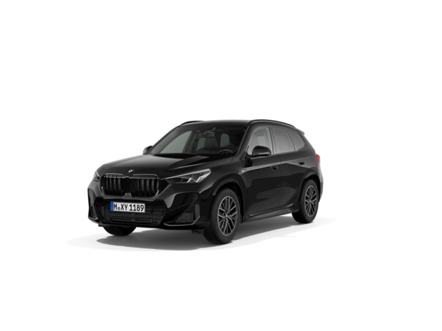 BMW X1 sDrive18d color Negro. Año 2024. 110KW(150CV). Diésel. En concesionario GANDIA Automoviles Fersan, S.A. de Valencia