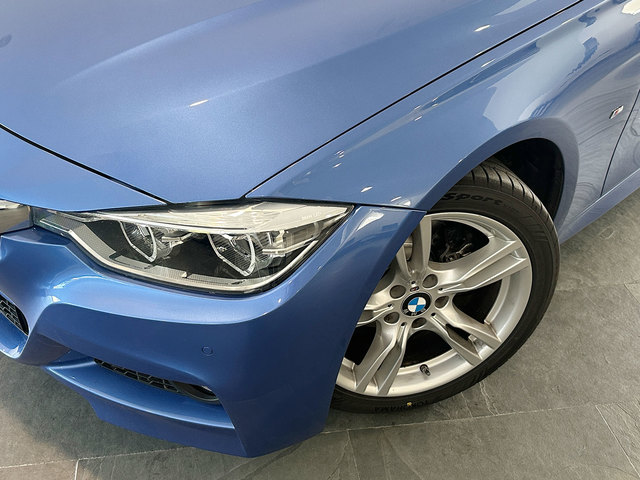 BMW Serie 3 320d color Azul. Año 2016. 140KW(190CV). Diésel. En concesionario Autogal de Ourense