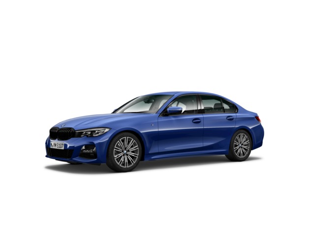 BMW Serie 3 320d color Azul. Año 2020. 140KW(190CV). Diésel. En concesionario Augusta Aragon S.A. de Zaragoza