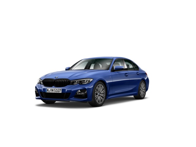 BMW Serie 3 320d color Azul. Año 2020. 140KW(190CV). Diésel. En concesionario Augusta Aragon S.A. de Zaragoza