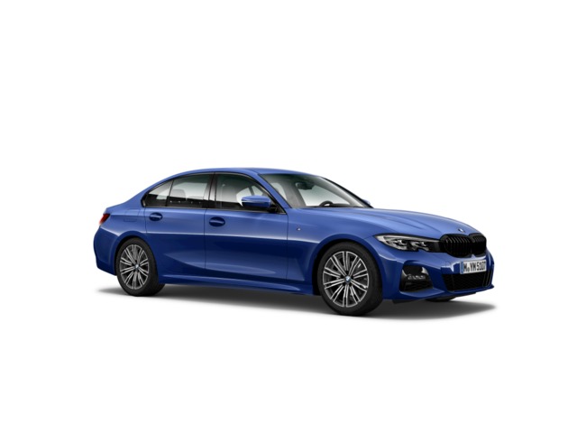 BMW Serie 3 320d color Azul. Año 2020. 140KW(190CV). Diésel. En concesionario Augusta Aragon S.A. de Zaragoza