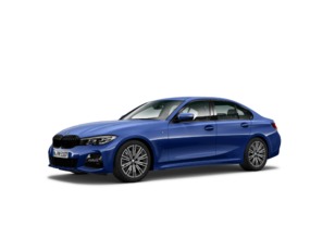 Fotos de BMW Serie 3 320d color Azul. Año 2020. 140KW(190CV). Diésel. En concesionario Augusta Aragon S.A. de Zaragoza