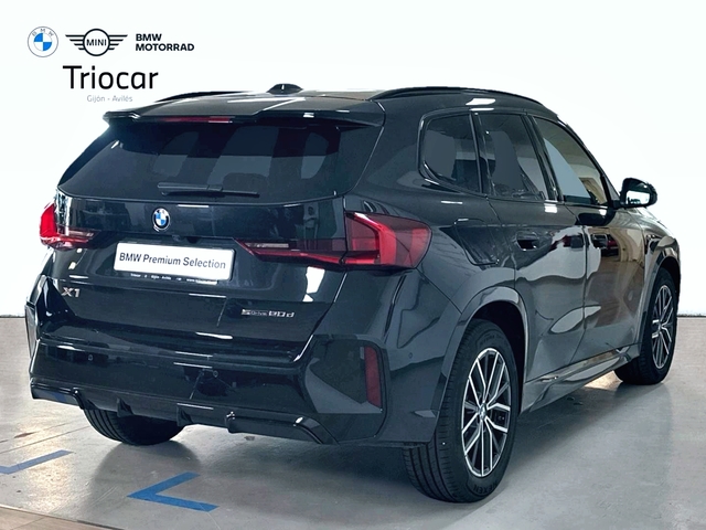 BMW X1 sDrive20d color Negro. Año 2025. 120KW(163CV). Diésel. En concesionario Triocar Gijón (Bmw y Mini) de Asturias