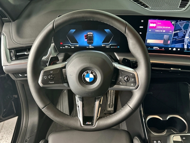 BMW X1 sDrive18d color Negro. Año 2025. 110KW(150CV). Diésel. En concesionario Triocar Gijón (Bmw y Mini) de Asturias