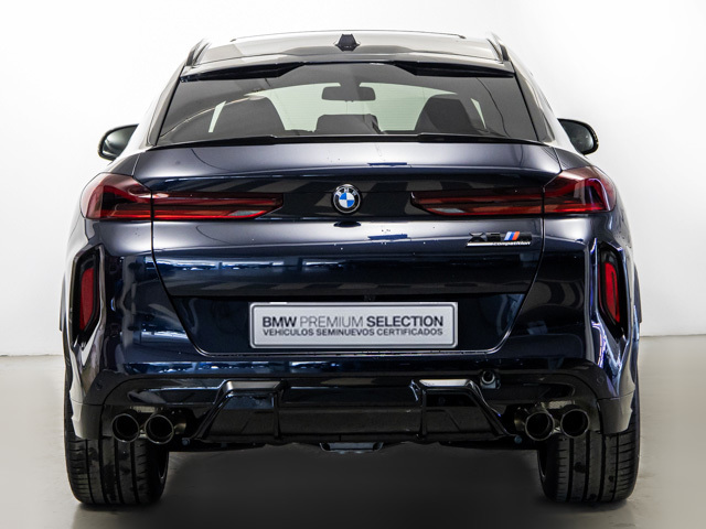 BMW M X6 M color Negro. Año 2025. 460KW(625CV). Gasolina. En concesionario BMW Fuenteolid Valladolid de Valladolid