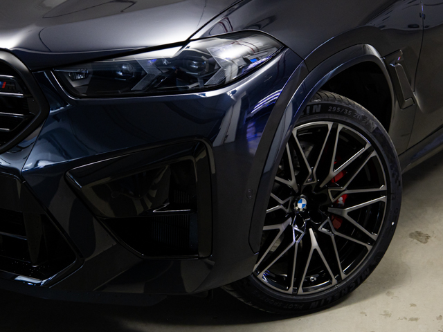 BMW M X6 M color Negro. Año 2025. 460KW(625CV). Gasolina. En concesionario BMW Fuenteolid Valladolid de Valladolid