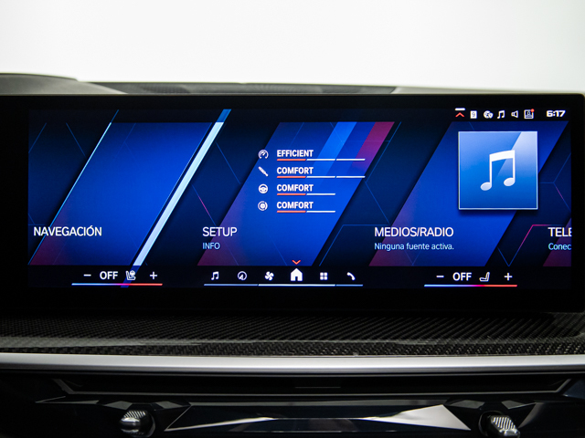 BMW M X6 M color Negro. Año 2025. 460KW(625CV). Gasolina. En concesionario BMW Fuenteolid Valladolid de Valladolid