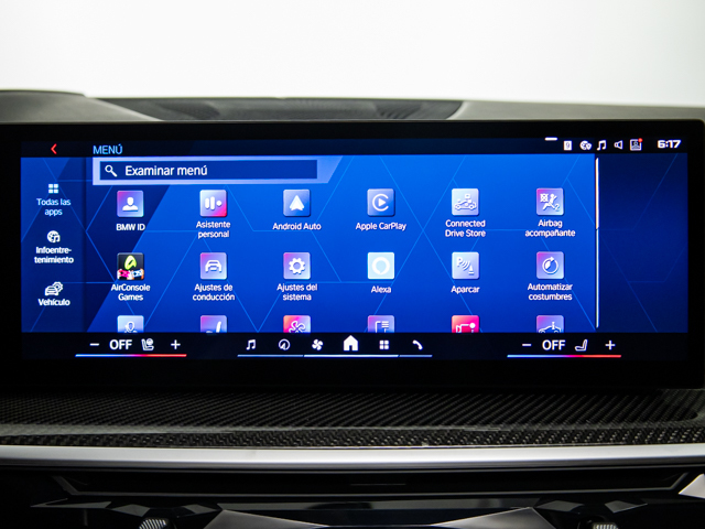 BMW M X6 M color Negro. Año 2025. 460KW(625CV). Gasolina. En concesionario BMW Fuenteolid Valladolid de Valladolid