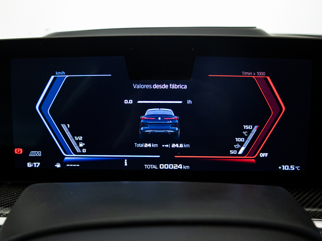 BMW M X6 M color Negro. Año 2025. 460KW(625CV). Gasolina. En concesionario BMW Fuenteolid Valladolid de Valladolid