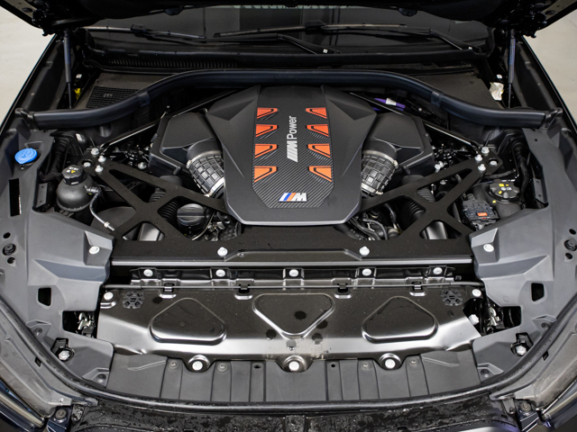 BMW M X6 M color Negro. Año 2025. 460KW(625CV). Gasolina. En concesionario BMW Fuenteolid Valladolid de Valladolid