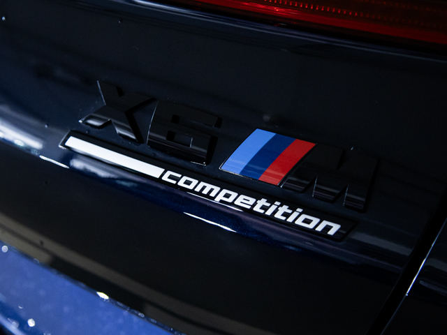 BMW M X6 M color Negro. Año 2025. 460KW(625CV). Gasolina. En concesionario BMW Fuenteolid Valladolid de Valladolid