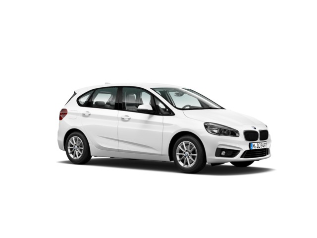 BMW Serie 2 216d Active Tourer color Blanco. Año 2016. 85KW(116CV). Diésel. En concesionario BYmyCAR Madrid - Alcalá de Madrid