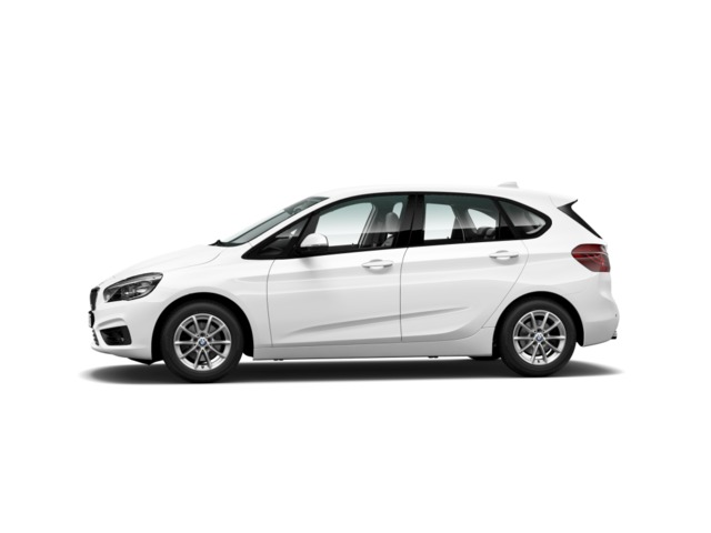 BMW Serie 2 216d Active Tourer color Blanco. Año 2016. 85KW(116CV). Diésel. En concesionario BYmyCAR Madrid - Alcalá de Madrid