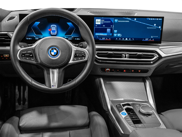 BMW i4 eDrive40 color Negro. Año 2025. 250KW(340CV). Eléctrico. En concesionario Caetano Cuzco, Alcalá de Madrid