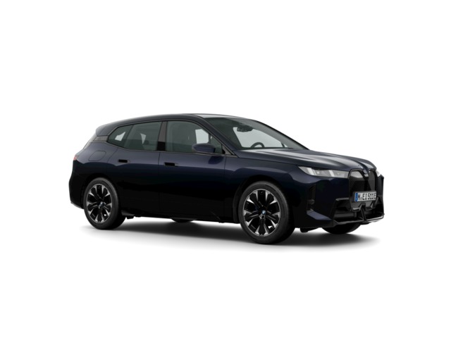 BMW iX xDrive45 color Negro. Año 2025. 300KW(408CV). Eléctrico. En concesionario Hispamovil Elche de Alicante
