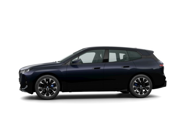 BMW iX xDrive45 color Negro. Año 2025. 300KW(408CV). Eléctrico. En concesionario Hispamovil Elche de Alicante