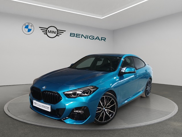BMW Serie 2 220d Gran Coupe color Azul. Año 2021. 140KW(190CV). Diésel. En concesionario ALZIRA Automoviles Fersan, S.A. de Valencia