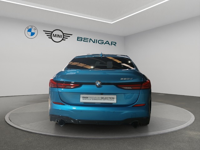 BMW Serie 2 220d Gran Coupe color Azul. Año 2021. 140KW(190CV). Diésel. En concesionario ALZIRA Automoviles Fersan, S.A. de Valencia